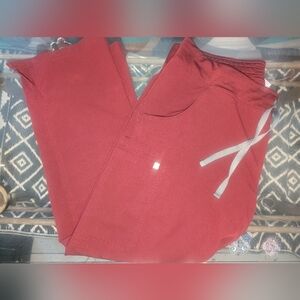 Figs Burgundy Scrub Pants XLP